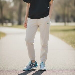 Nike Women's LUNAR FLASH+  Teal and Gray Athletic Shoes Sz. 6